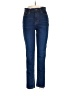 CALVIN KLEIN JEANS Solid Blue Jeans Size 8 - photo 1