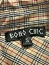 Boho Chic Houndstooth Brown Tan 3/4 Sleeve Button-Down Shirt Size S - photo 7