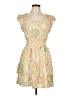 Final Touch Paisley Orange Cocktail Dress Size L - photo 1