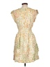 Final Touch Paisley Orange Cocktail Dress Size L - photo 2