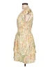 Final Touch Paisley Orange Cocktail Dress Size L - photo 5