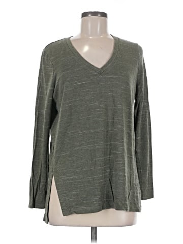 Ann Taylor LOFT Outlet 3/4 Sleeve T-Shirt (view 1)