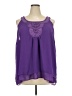 Cato 100% Polyester Purple Sleeveless Blouse Size 26W-28W - photo 1