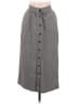 Evan Picone Chevron-herringbone Gray Casual Skirt Size 10 - photo 1
