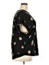Torrid 100% Rayon Black Short Sleeve Blouse Size 2X Plus (2) - photo 4