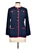 Leslie Fay 100% Polyester Blue 3/4 Sleeve Top Size 10 - photo 1