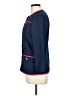 Leslie Fay 100% Polyester Blue 3/4 Sleeve Top Size 10 - photo 5