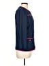 Leslie Fay 100% Polyester Blue 3/4 Sleeve Top Size 10 - photo 4