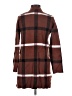 Tahari Plaid Brown Coat Size S - photo 2