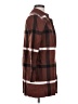 Tahari Plaid Brown Coat Size S - photo 4