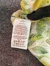 Boden 100% Linen Yellow Short Sleeve Blouse Size 16 - 18 - photo 8