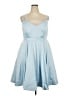 Torrid Solid Blue Cocktail Dress Size 18 - photo 1