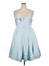 Torrid Solid Blue Cocktail Dress Size 18 - photo 2