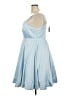 Torrid Solid Blue Cocktail Dress Size 18 - photo 5