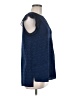 Rebecca Taylor 100% Silk Blue Sleeveless Silk Top Size 6 - photo 4
