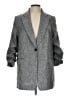 H&M 100% Polyester Chevron-herringbone Gray Blazer Size L - photo 1