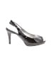 Rampage Gray Heels Size 8 1/2 - photo 1