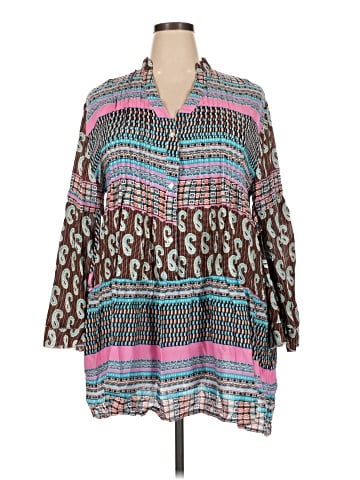 Velzera 3/4 Sleeve Blouse (view 1)