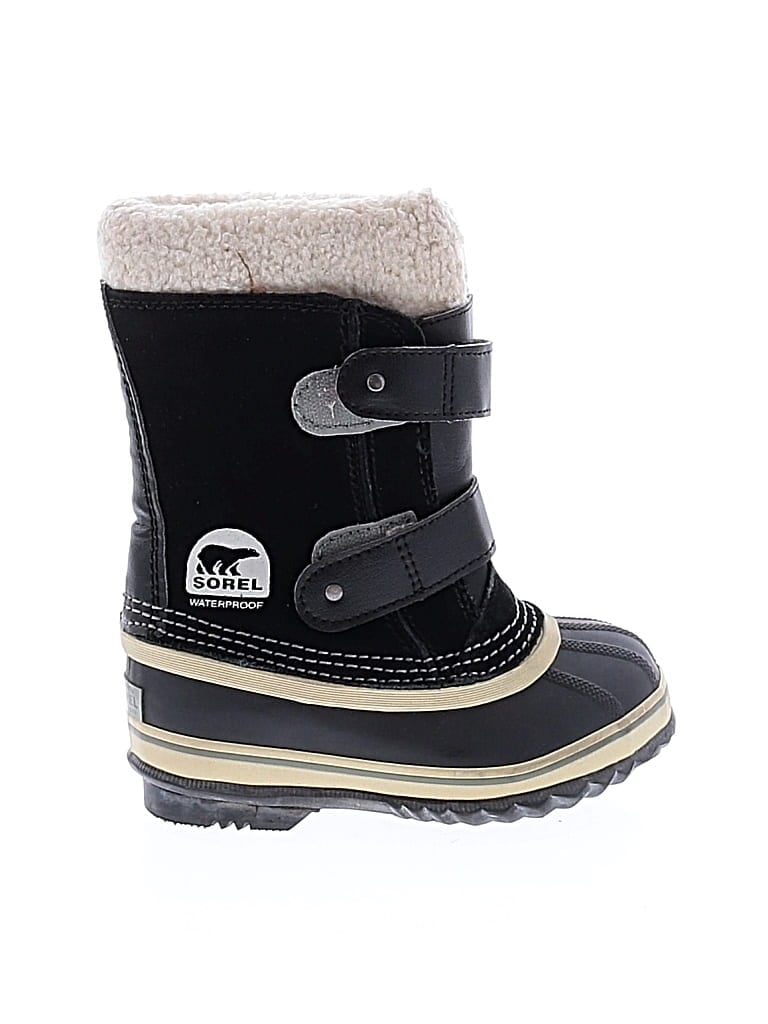 Click to view more detailed imagery on our partner's website Pre-owned Sorel Kids' Boots In Black