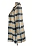 wren 100% Polyester Plaid Gray Coat Size L - photo 5
