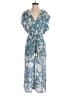 AaKaa Floral Blue Jumpsuit Size S - photo 1