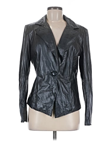 St. John Leather Jacket (view 1)