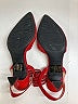 Jenn Ardor Color Block Red Heels Size 7 - photo 4