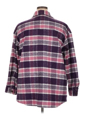 Lane Bryant 3/4 Sleeve Button-Down Shirt (view 2)