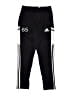 Adidas 100% Polyester Black Track Pants Size L (youth) - photo 1