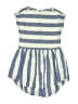 Tea Stripes Blue Dress Size 10 - photo 1