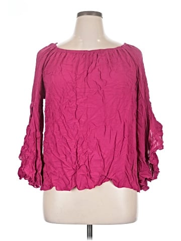 Fever 3/4 Sleeve Blouse (view 1)