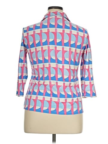 J. McLaughlin 3/4 Sleeve Button-Down Shirt (view 2)