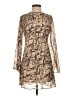 B. Darlin 100% Polyester Animal Print Tan Cocktail Dress Size 1 - photo 1