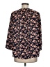 dalia Blue 3/4 Sleeve Blouse Size M - photo 2