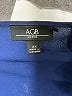 AGB Blue 3/4 Sleeve Blouse Size 2X - photo 7