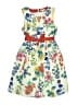Mini Boden Floral White Dress Size 11 - 12 - photo 1