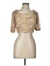 Rewind Gold Short Sleeve Top Size L - photo 1