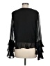 Tularosa 100% Polyester Black 3/4 Sleeve Blouse Size M - photo 2