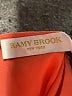 Ramy Brook 100% Polyester Orange Cocktail Dress Size L - photo 7