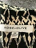 Rose + Olive 100% Rayon Black Sleeveless Button-Down Shirt Size 2X - photo 7