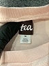 Tea 100% Cotton Tie-dye Pink Sweatshirt Size 10 - photo 3