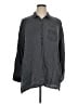 Old Navy 100% Lyocell Gray 3/4 Sleeve Button-Down Shirt Size XL - photo 1