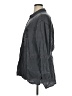 Old Navy 100% Lyocell Gray 3/4 Sleeve Button-Down Shirt Size XL - photo 5