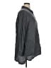 Old Navy 100% Lyocell Gray 3/4 Sleeve Button-Down Shirt Size XL - photo 4