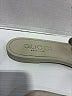 Gucci White Palma Rubber Slides Size 11 - photo 4