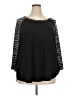 Terra & Sky Black Cardigan Size 3X - photo 1