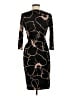 Phase Eight Graphic Black Cocktail Dress Size 8 - photo 2