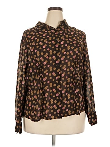 Style&Co Long Sleeve Blouse (view 1)