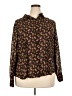 Style&Co 100% Polyester Floral Brown Long Sleeve Blouse Size 20 - photo 1