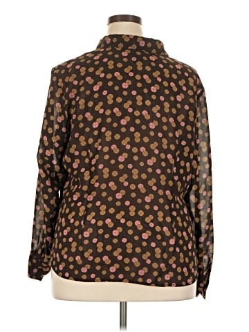 Style&Co Long Sleeve Blouse (view 2)